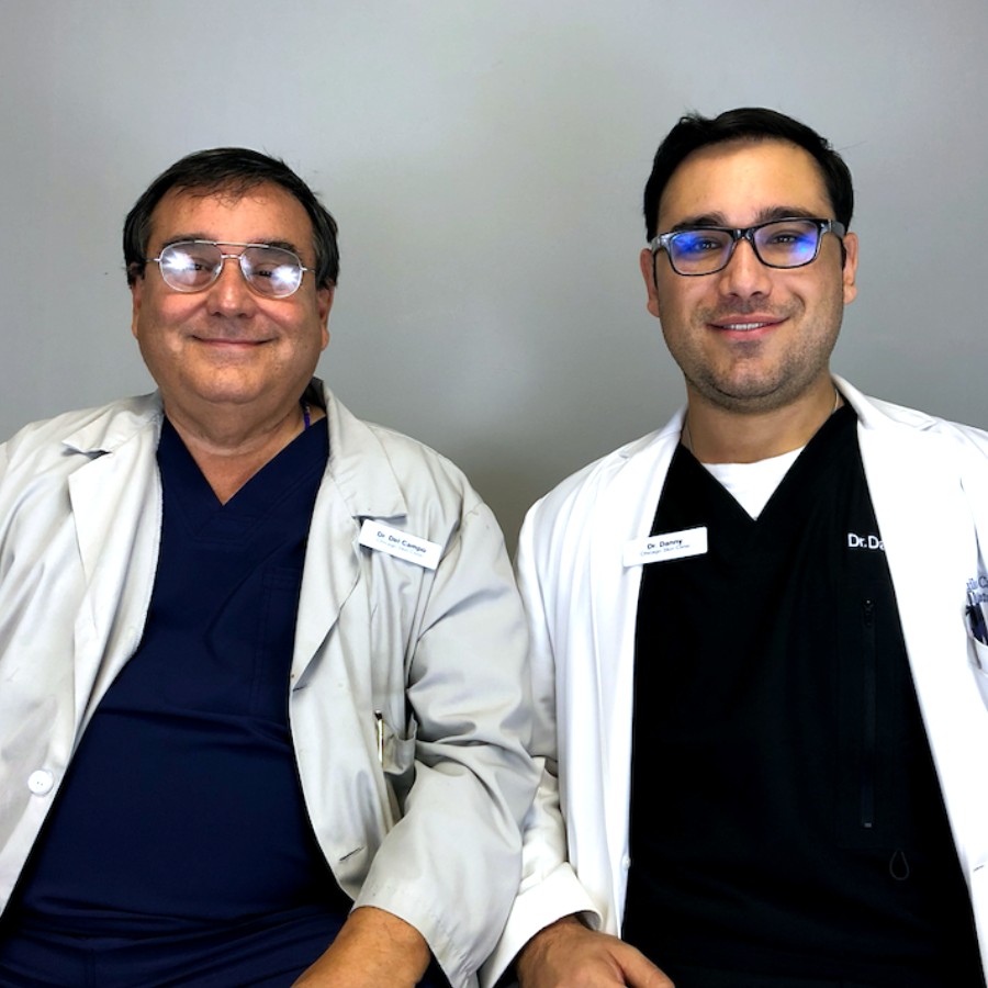 Dr. Danilo Del Campo and Dr. Danny Del Campo