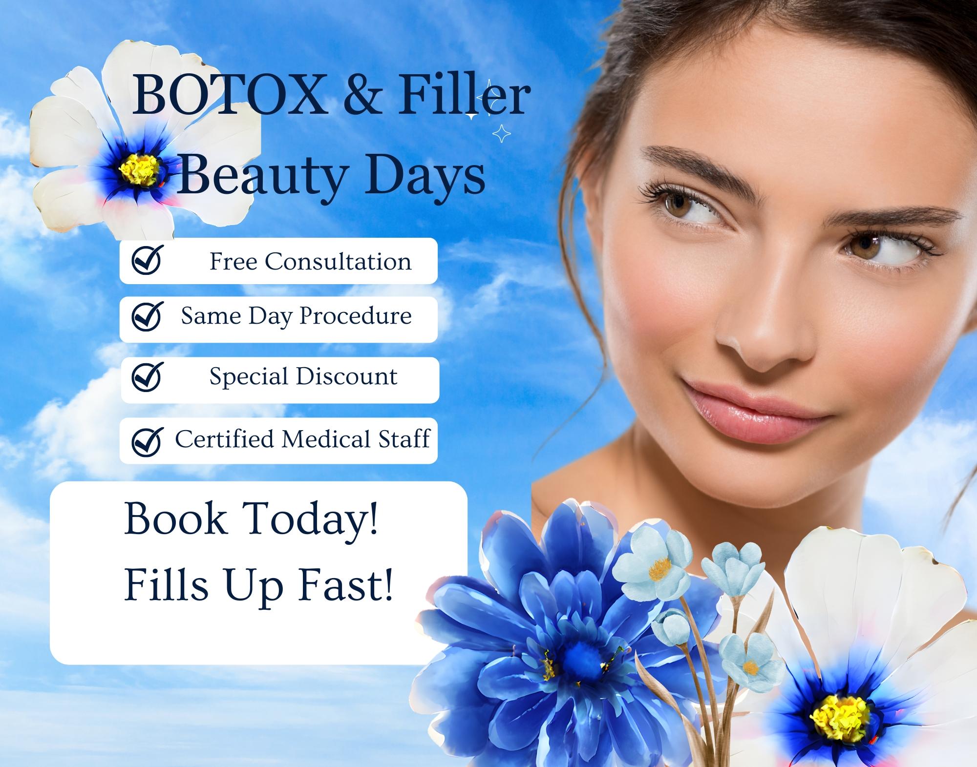 botox & filler days (14 x 11 in)